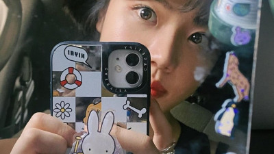 김향기 insta 거울 셀카샷