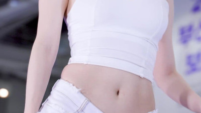 ㅇㅎ)레이싱모델 송주아 무시무시한 흰팬츠