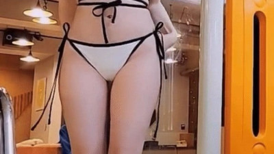 ㅇㅎ)수영복 전신 확인하는 러아
