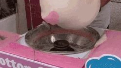 아까워서 먹기 힘든 솜사탕
