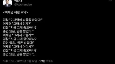 이재명 재판 요약