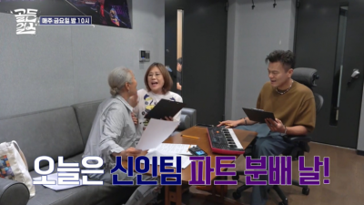 최근 녹음실에서 신인 걸그룹한테 참교육 당한 JYP 박진영.jpg