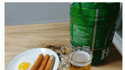 ﻿맥주 한 캔을 이틀에 겨우 마시는 주량