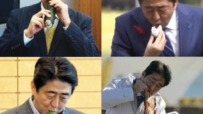 후쿠시마산 음식을 먹고 사망한 일본 정치인.jpg