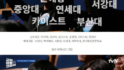 새 서바이벌 프로그램 예고... 공대X예대 콜라보